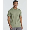 3 Pack Mens Dry Fit Polo Shirts Short Sleeve Collared Golf Work Athletic(Set 5)