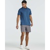 3 Pack Mens Dry Fit Polo Shirts Short Sleeve Collared Golf Work Athletic(Set 8)