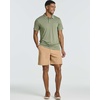3 Pack Mens Dry Fit Polo Shirts Short Sleeve Pocket Golf Work Tactical(Set 5)