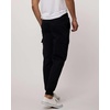 3 Pack Mens Fleece Cargo Joggers Sweatpants Cuffed Athletic Gym Pockets(Set 5)