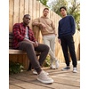 3 Pack Mens Fleece Cargo Joggers Sweatpants Cuffed Athletic Gym Pockets(Solid Black  Solid Chocolate Torte  Solid Moonbeam)