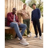 3 Pack Mens Fleece Cargo Joggers Sweatpants Cuffed Athletic Gym Pockets(Solid Black  Solid Olive Night  Solid Vintage Indigo)