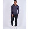 4 Pack Men’s Dry Fit Long Sleeve V Neck T Shirts Athletic Workout Gym Tees(Set 2)