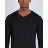 4 Pack Men’s Dry Fit Long Sleeve V Neck T Shirts Athletic Workout Gym Tees(Set 9)