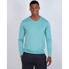 4 Pack Men’s Dry Fit Long Sleeve V Neck T Shirts Athletic Workout Gym Tees(Set 9)