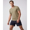 5 Pack Men’s Dry Fit V Neck Workout T Shirts Athletic Gym Fitness Tees(Set 18)