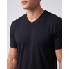 5 Pack Men’s Dry Fit V Neck Workout T Shirts Athletic Gym Fitness Tees(Set 6)