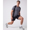 5 Pack Men’s Dry Fit V Neck Workout T Shirts Athletic Gym Fitness Tees(Set 7)