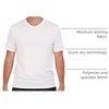 5 Pack Men’s Dry Fit V Neck Workout T Shirts Athletic Gym Fitness Tees(Set 8)