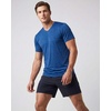 5 Pack Men’s Dry Fit V Neck Workout T Shirts Athletic Gym Fitness Tees(Set 9)