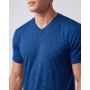 5 Pack Men’s Dry Fit V Neck Workout T Shirts Athletic Gym Fitness Tees(Set 9)