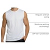 5 Pack Men’s Mesh Muscle Tank Tops Sleeveless Athletic Gym Workout Shirts(Set 2)