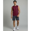 5 Pack Men’s Mesh Muscle Tank Tops Sleeveless Athletic Gym Workout Shirts(Set 4)
