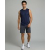 5 Pack Men’s Mesh Muscle Tank Tops Sleeveless Athletic Gym Workout Shirts(Set 5)