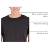 5 Pack Men’s Mesh Short Sleeve T Shirts Athletic Workout Running Gym Tees(Set 1)