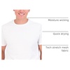5 Pack Men’s Mesh Short Sleeve T Shirts Athletic Workout Running Gym Tees(Set 2)