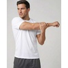 5 Pack Men’s Mesh Short Sleeve T Shirts Athletic Workout Running Gym Tees(Set 2)