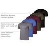 5 Pack Men’s Mesh Short Sleeve T Shirts Athletic Workout Running Gym Tees(Set 4)