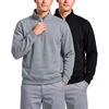 Solid Black  Grey Heather