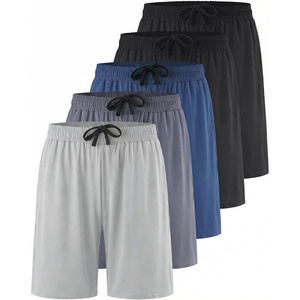 5 Pack Men’s 7″ Dry Fit Shorts Athletic Basketball Running Gym Workout(Set 2)