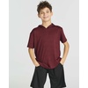 3 Pack Boys’ Dry Fit Short Sleeve Hoodie Athletic Hooded Sweatshirt Youth(Set 1)