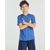 3 Pack Boys’ Dry Fit Short Sleeve Hoodie Athletic Hooded Sweatshirt Youth(Set 4)