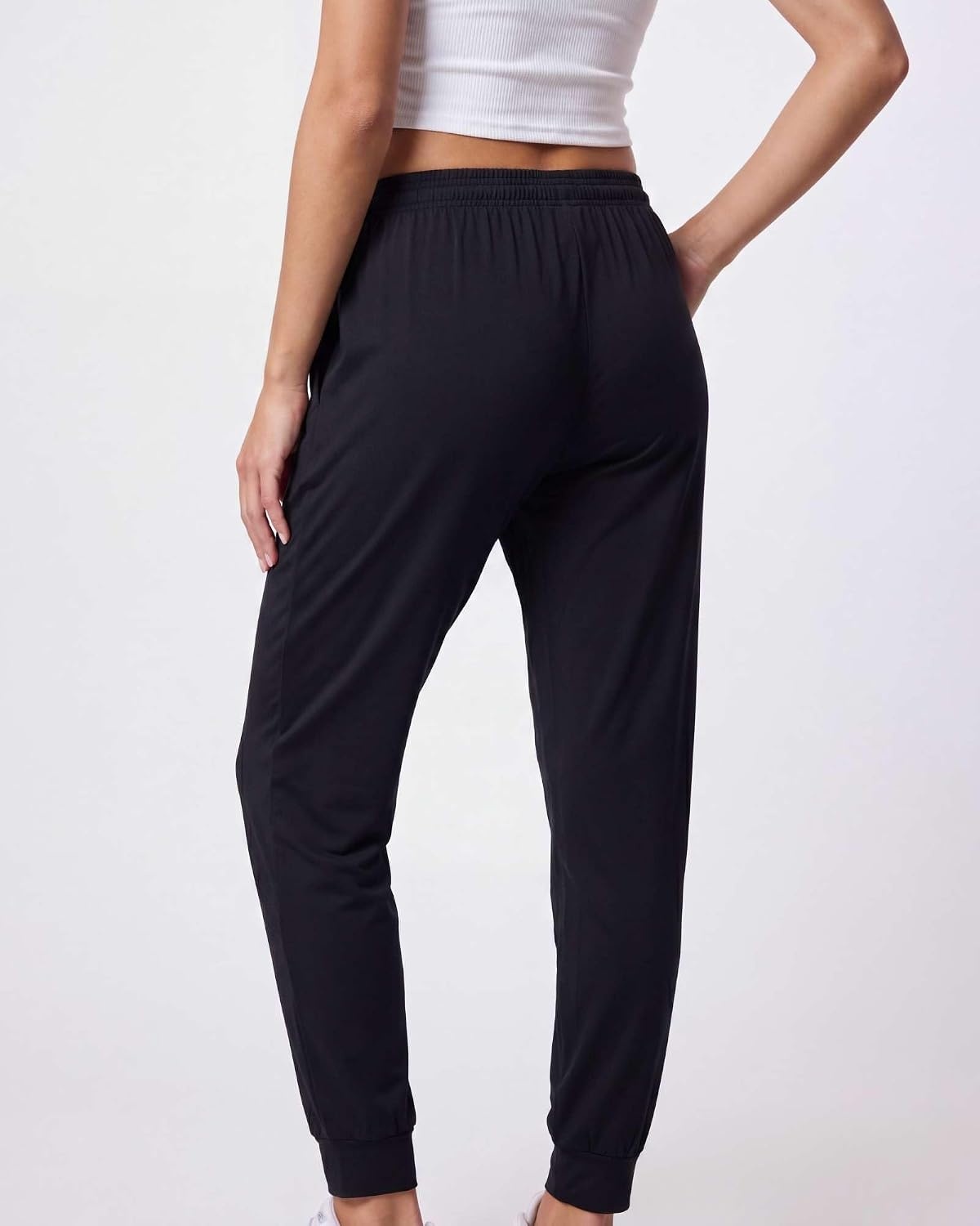 image:image3 Pack Womens Dry Fit Joggers Sweatpants Athletic Casual Lounge PocketsSet 3