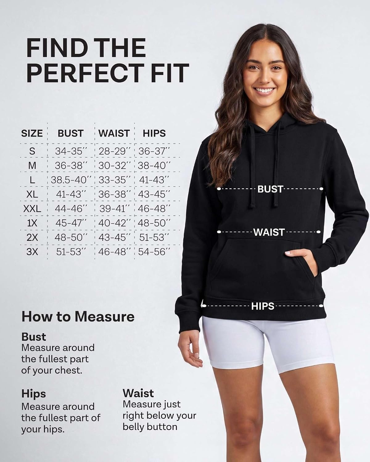 image:image3 Pack Womens Fleece Pullover Hoodies Sweatshirts Hooded Tops Athletic GymSet 11