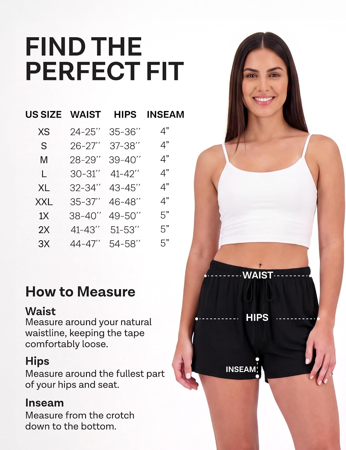 image:image3 Pack Womens Pajama Shorts Soft Sleep Lounge Pj Bottoms Comfy Cute SummerSet I