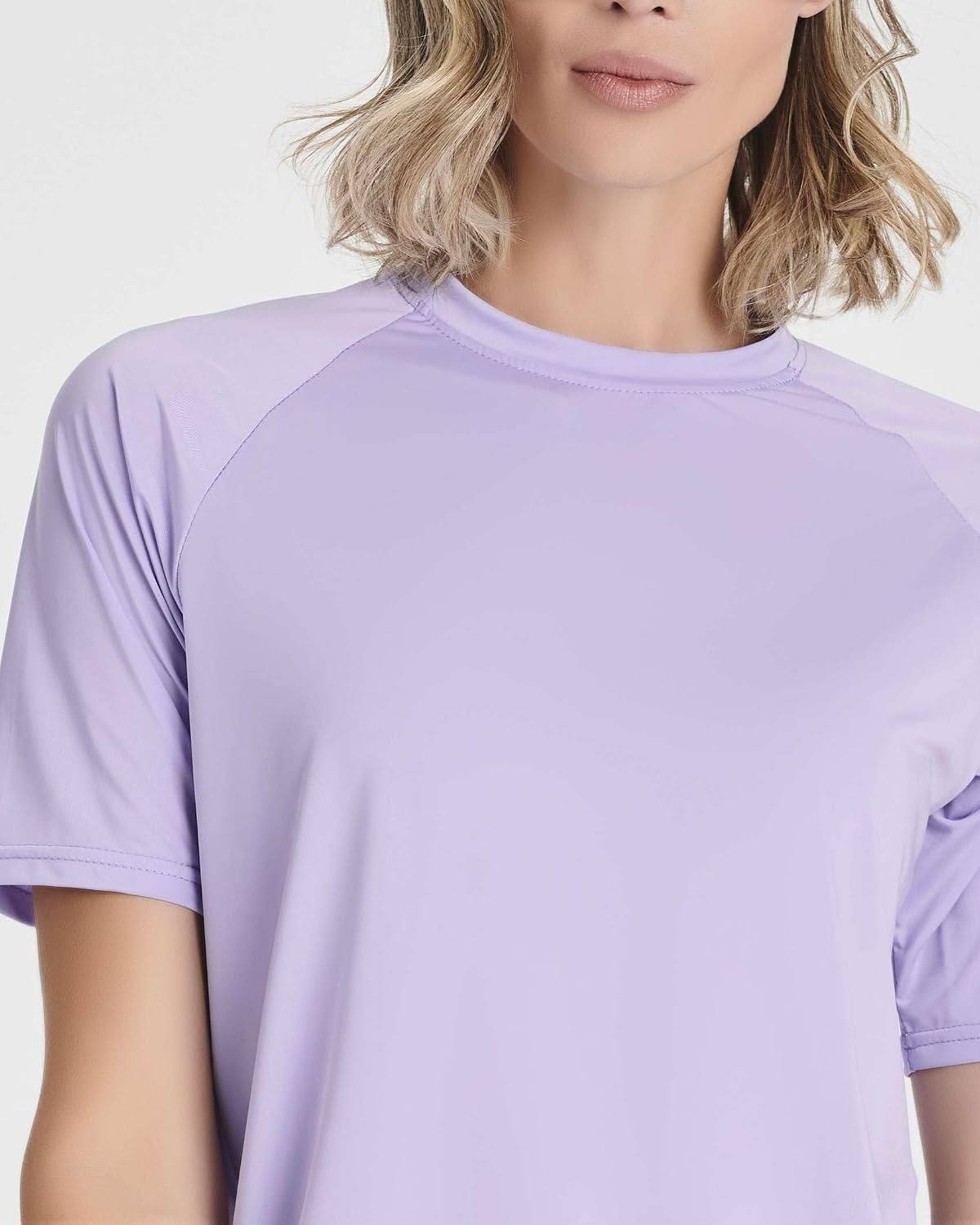 image:image4 Pack Womens Rash Guard Short Sleeve Swim Shirts Athletic Swimming TopsSet 2