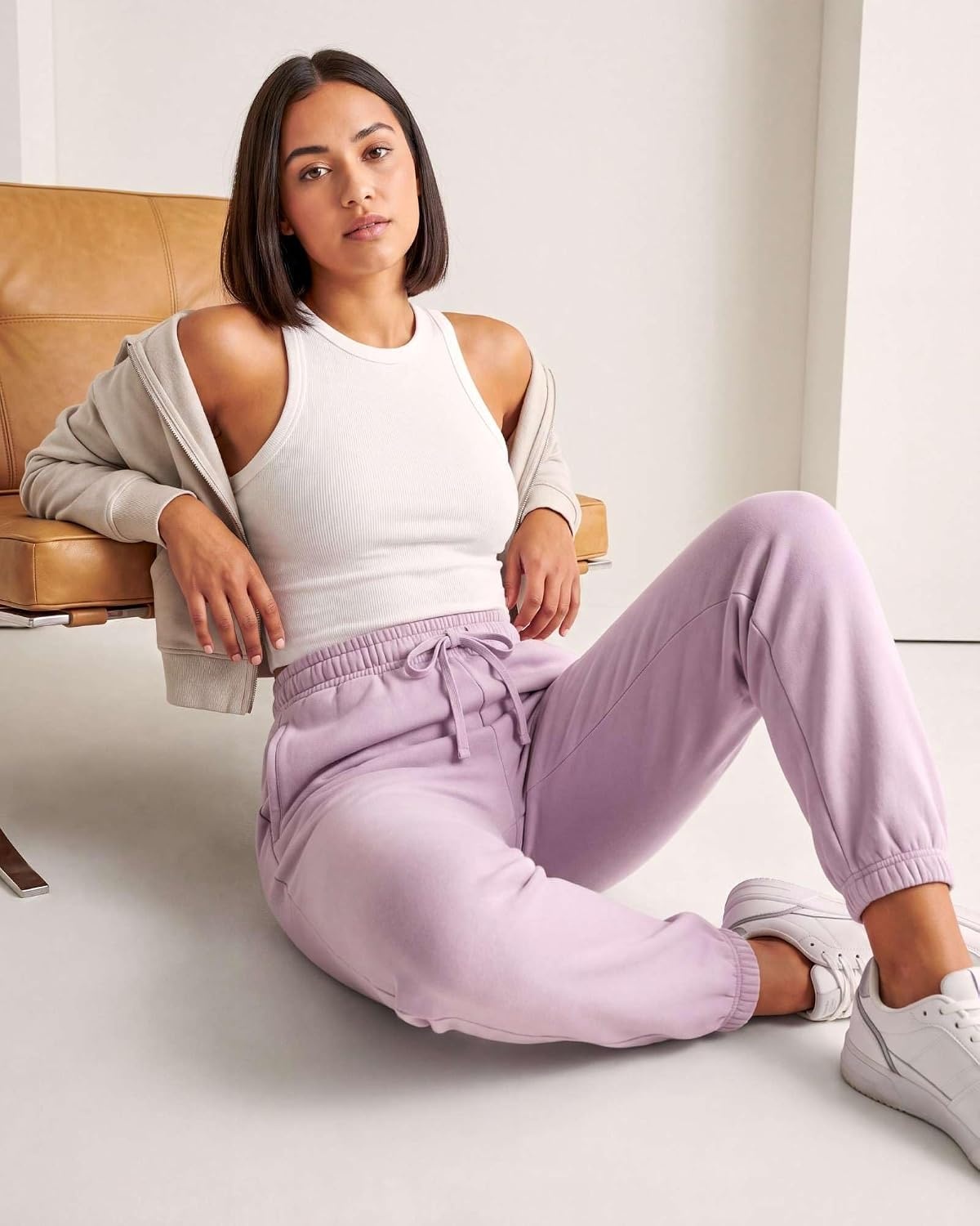 image:imageReal Essentials 3 Pack Womens Fleece Jogger Sweatpants Available in Plus SizeSet 12