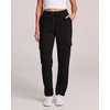 3 Pack Women’s Fleece Cargo Sweatpants Lounge Casual Sweat Pants Pockets(Solid Black  Solid Burgundy  Grey Heather)