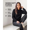 3 Pack Women’s Fleece Pullover Hoodies Sweatshirts Hooded Tops Athletic Gym(Set 11)