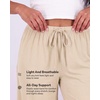 3 Pack Women’s Palazzo Pants Wide Leg Adaptive Pajama Bottoms Lounge Casual(Set 9)