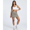 3 Pack Women’s Tiered Skorts Skirts Built in Shorts Pockets Tennis Golf(Set 6)