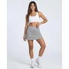 3 Pack Women’s Tiered Skorts Skirts Built in Shorts Pockets Tennis Golf(Set 7)
