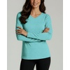 4 Pack Women’s Dry Fit Long Sleeve V Neck Tops Workout Athletic Tees Shirts(Set 1)