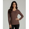 4 Pack Women’s Dry Fit Long Sleeve V Neck Tops Workout Athletic Tees Shirts(Set 10)