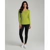 4 Pack Women’s Dry Fit Long Sleeve V Neck Tops Workout Athletic Tees Shirts(Set 3)