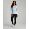 4 Pack Women’s Dry Fit Long Sleeve V Neck Tops Workout Athletic Tees Shirts(Set 4)