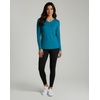 4 Pack Women’s Dry Fit Long Sleeve V Neck Tops Workout Athletic Tees Shirts(Set 6)