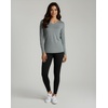 4 Pack Women’s Dry Fit Long Sleeve V Neck Tops Workout Athletic Tees Shirts(Set 7)