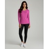 4 Pack Women’s Dry Fit Long Sleeve V Neck Tops Workout Athletic Tees Shirts(Set 9)
