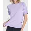 4 Pack Women’s Rash Guard Short Sleeve Swim Shirts Athletic Swimming Tops(Set 2)