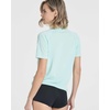 4 Pack Women’s Rash Guard Short Sleeve Swim Shirts Athletic Swimming Tops(Set 4)