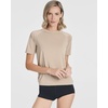 4 Pack Women’s Rash Guard Short Sleeve Swim Shirts Athletic Swimming Tops(Set 5)