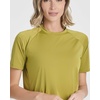 4 Pack Women’s Rash Guard Short Sleeve Swim Shirts Athletic Swimming Tops(Set 7)