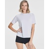 4 Pack Women’s Rash Guard Short Sleeve Swim Shirts Athletic Swimming Tops(Set 7)