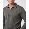 2 Pack Mens Fleece Quarter Zip Sweatshirt Sweater Collared Long Sleeve Top(Solid Navy Blazer  Charcoal Heather)