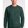 3 Pack Mens Fleece Pocket Sweatshirt Pullover Long Sleeve Shirts Sweater(Solid Black  Solid Pine Grove  Solid Northern Droplet)